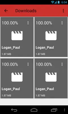 TubeVid Video Downloader android App screenshot 1